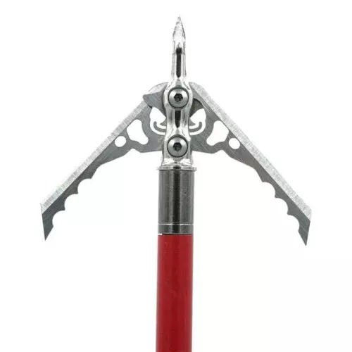100 Grain Hypodermic No Collar 2 Blade Broadheads by Rage