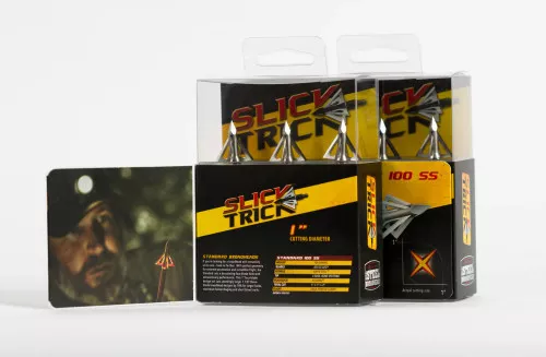 100grPro Series Standard Broadheads by Slick Trick