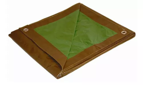 10x12 Brn/Grn Full Size Tarp