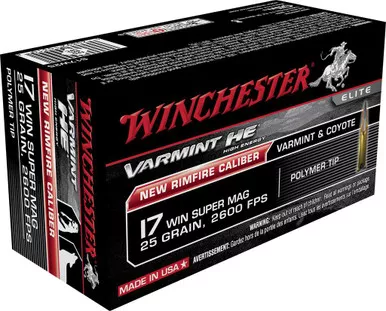 .17 Win Super Mag. 25 Grain