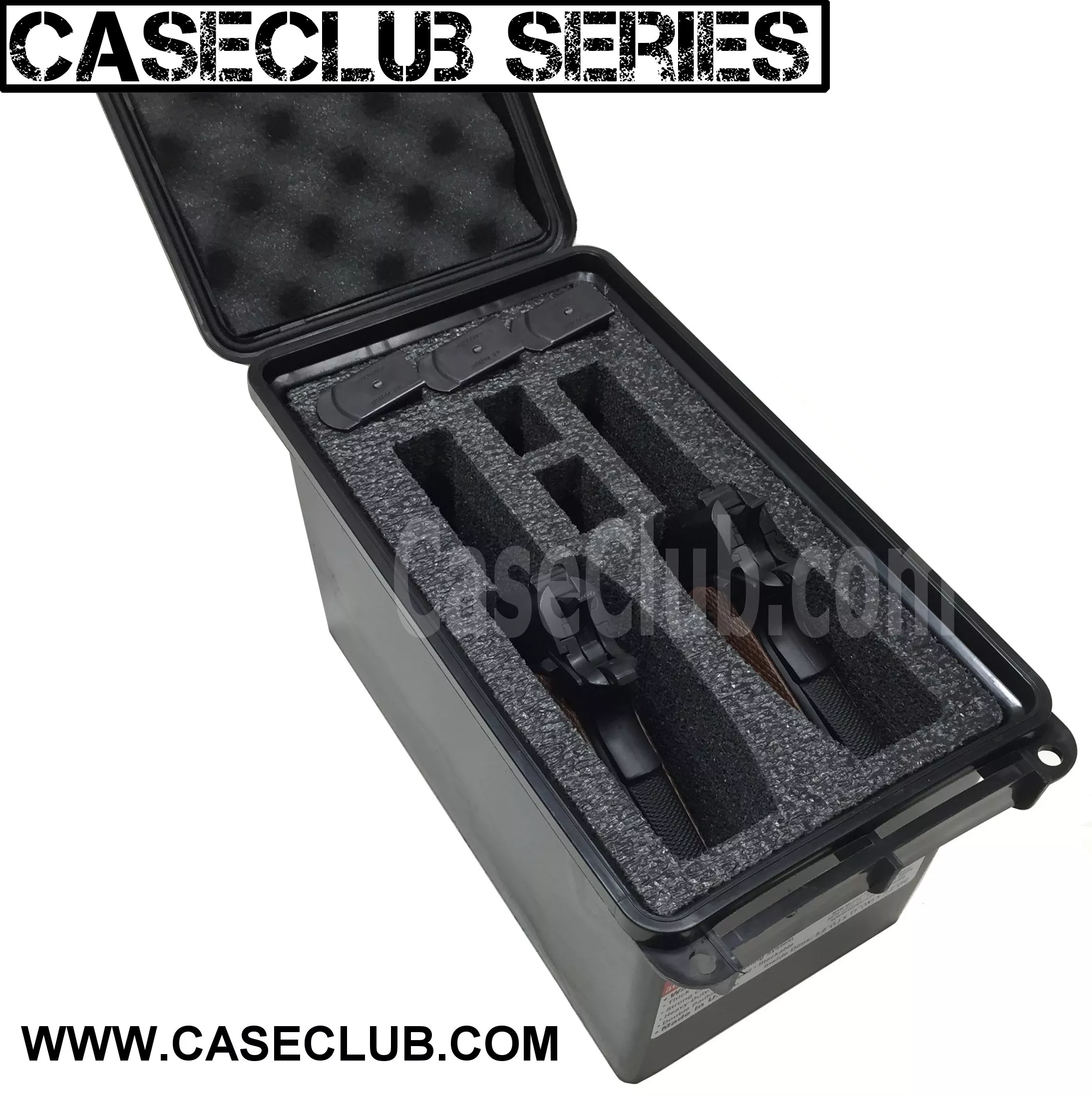 2 Pistol MTM 50 Cal Ammo Can Foam