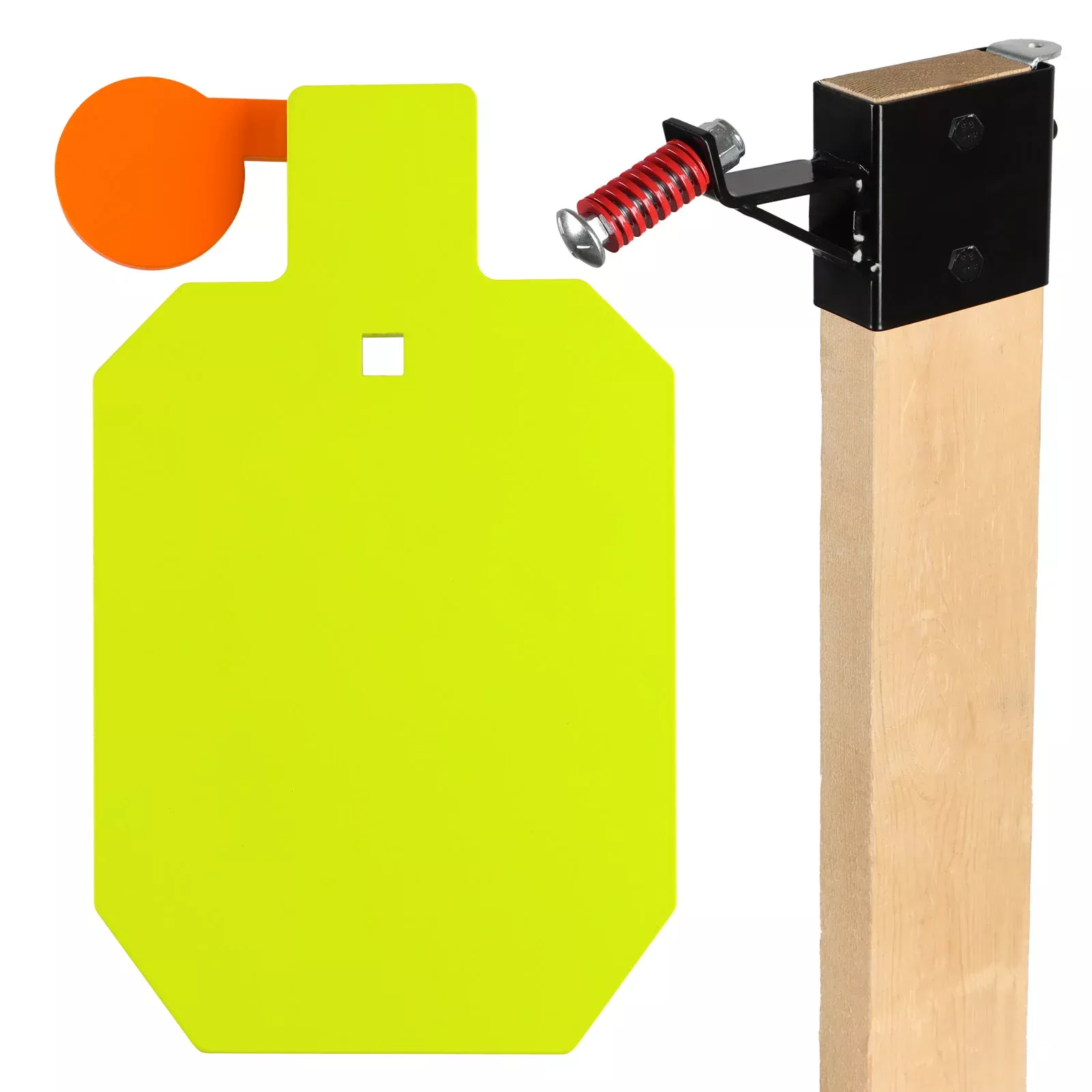 3/8" Thick 7" X 12" Hostage Target + 2X4 Target Mount Kit