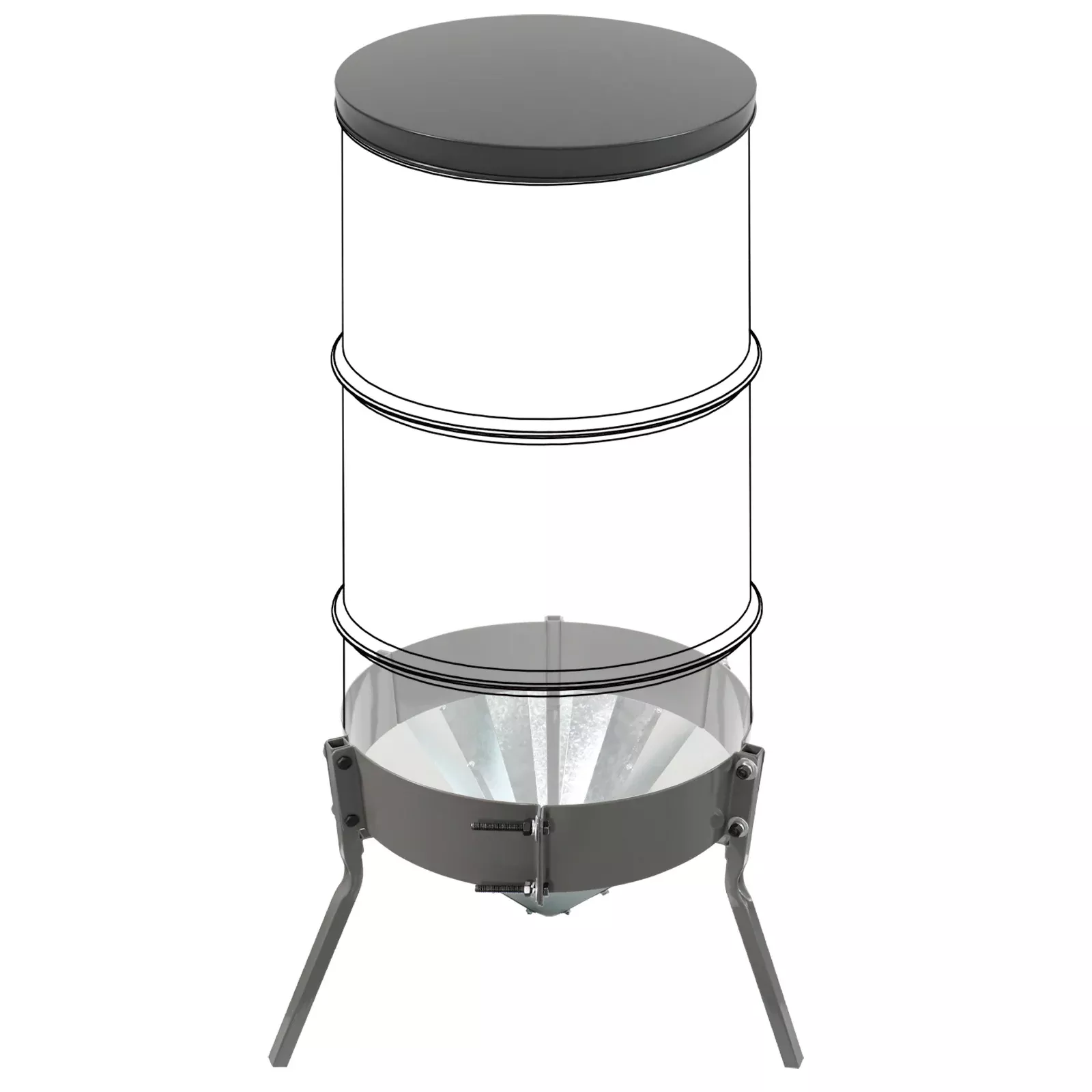 30-Gallon Feeder Barrel Kit