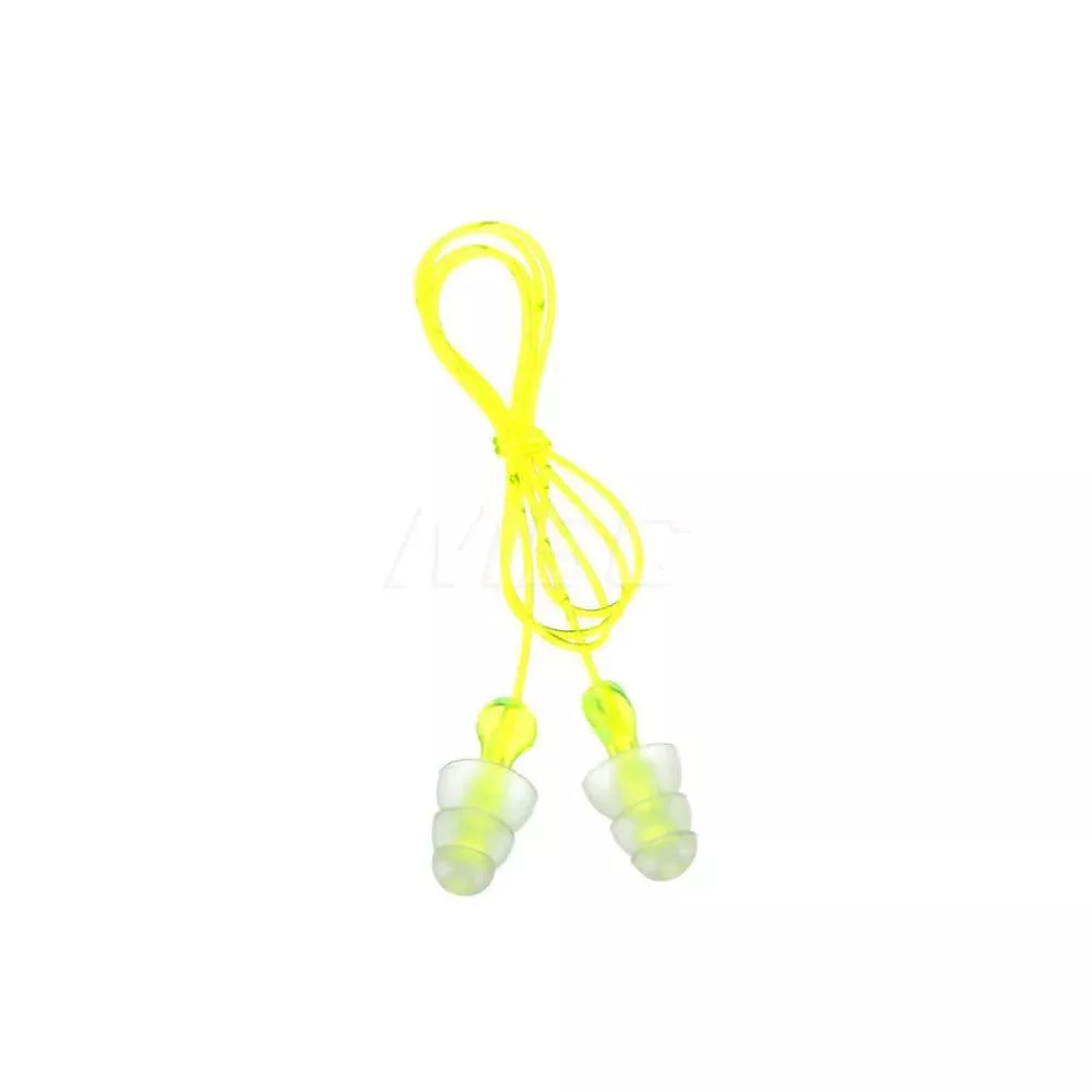 3M Earplug: 26dB, Foam, Flanged, Roll Down, Corded