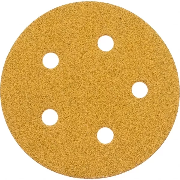 3M Hook & Loop Disc: 5" Disc Dia, 150 Grit, Coated, Ceramic