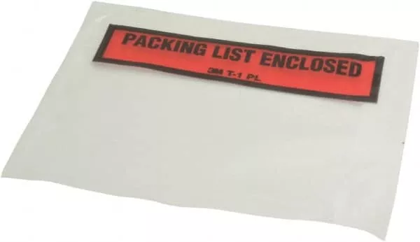 3M Packing Slip Envelope: Packing List (Top Printed)