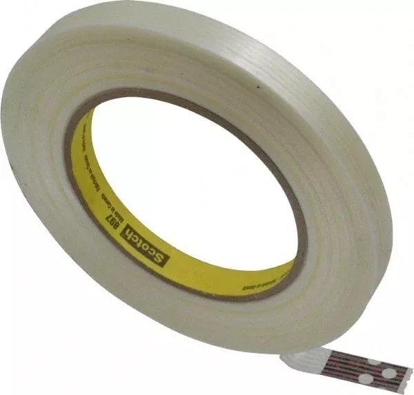 3M Packing Tape: Clear, Rubber Adhesive