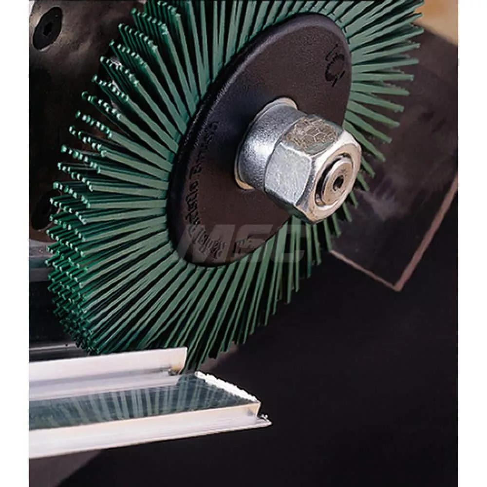 3M Radial Bristle Brush: 6" Dia
