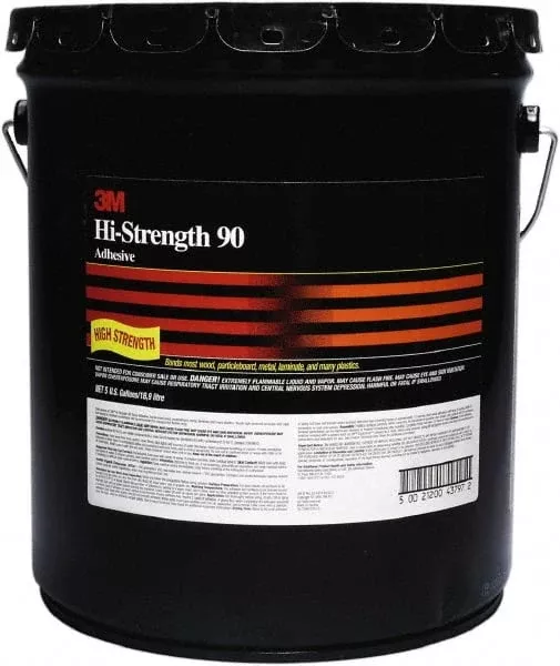 3M Spray Adhesive: 32.5 lb Pail, Clear
