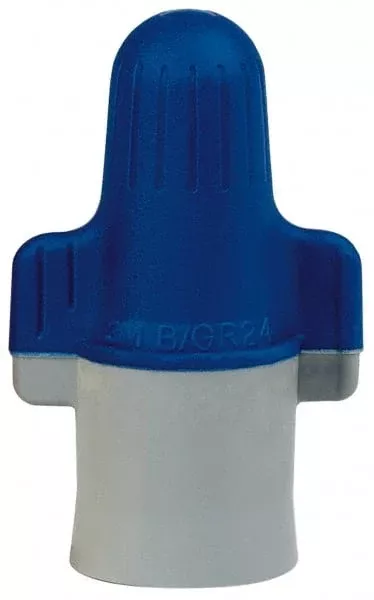 3M Twist-On Wire Connector: Blue & Gray