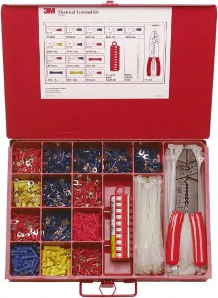 3M Wire Connector & Terminal Kits; Kit Type: Terminal
