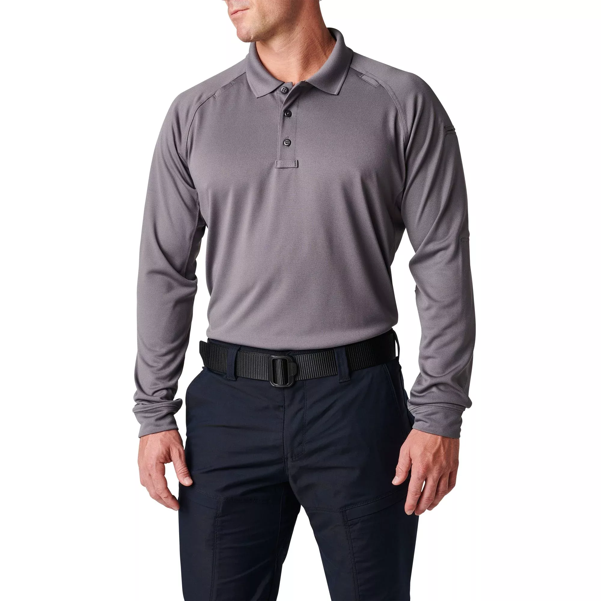 5.11 Men's Performance Long Sleeve Polo | Storm | 72049