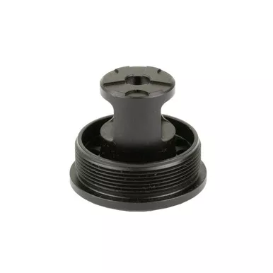 AAC Flange Indexing Direct Thread Adapter 1/2-28 Black