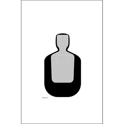 Action Target 50-Foot Reduced TQ-19 Qualification Target