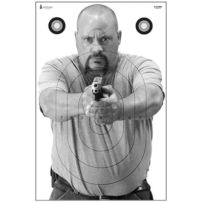 Action Target B-27 Photo Target Version 1