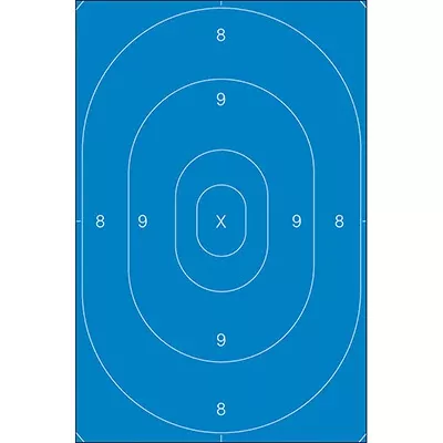Action Target B-27 Target Repair Center (Blue)