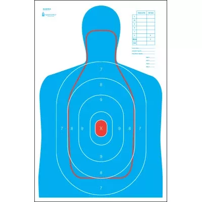 Action Target B-27E and FBI Q Combination Target