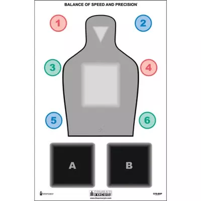 Action Target Combat Focus Training Target