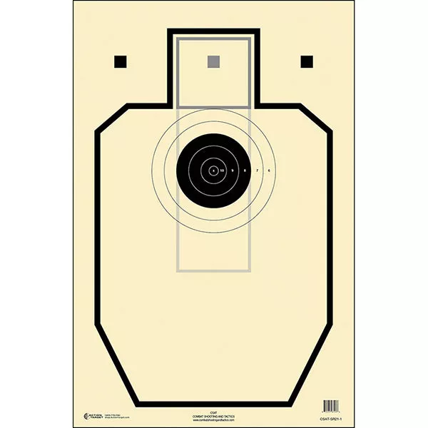Action Target Combat Shooting and Tactics Target #4