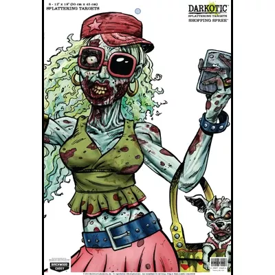 Action Target Darkotic "Shopping Spree" Splatter Target