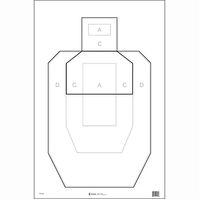 Action Target Fairfield (CA) Police Training Target