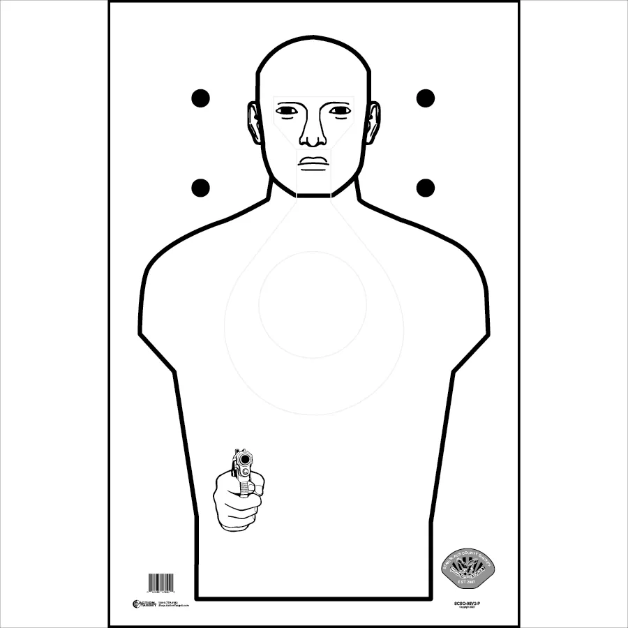 ACTION TARGET Stanislaus Co. Sheriff Target Version 2