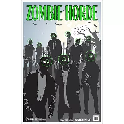 Action Target Zombie Horde Target