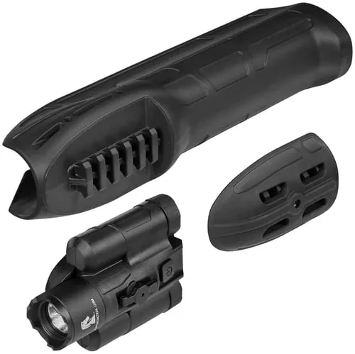 ADAPTIVE TACTICAL EX LIGHTED FOREND MBERG 500 12GA BLACK!