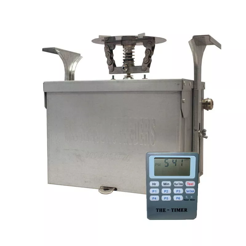 All Seasons 12V Evolution Feeder Deer Feeder Kit w/ The Timer