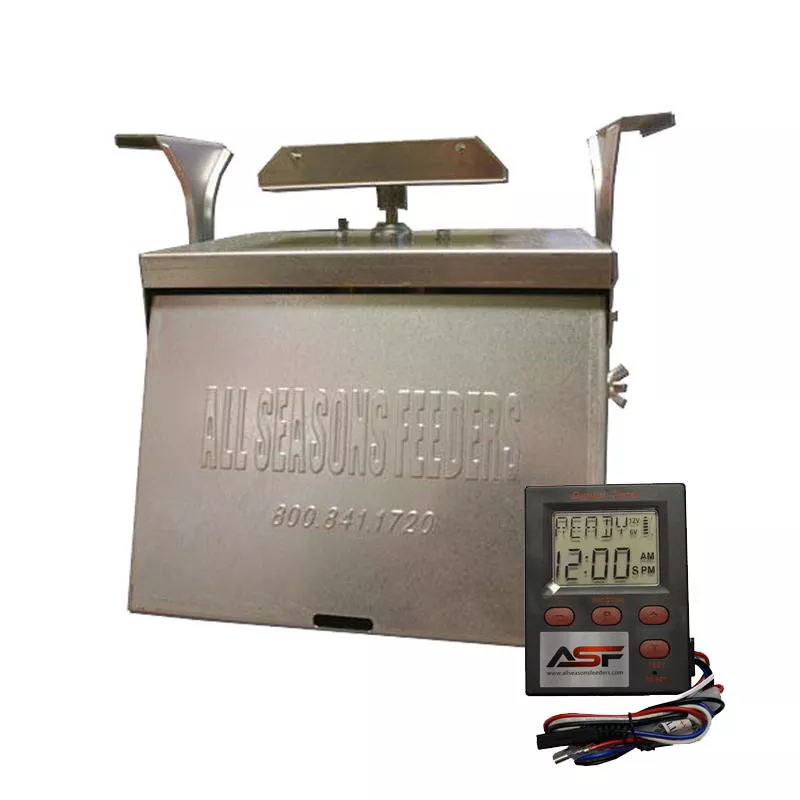 All Seasons 12V Spin Feeder Deer Feeder Kit