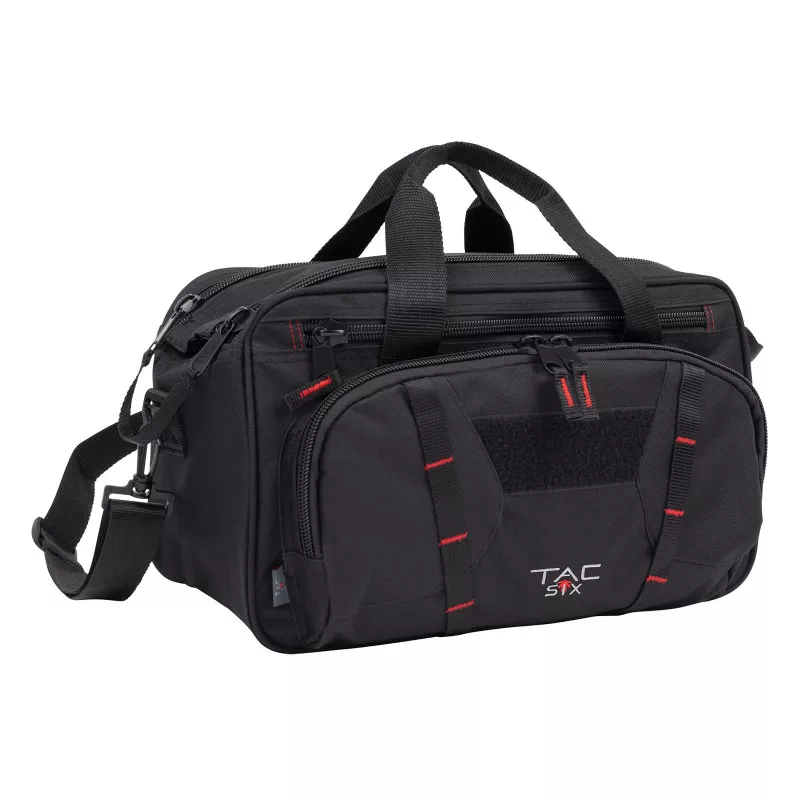 Allen Tac-Six Tactical Sporter Range Bag - Black/Red