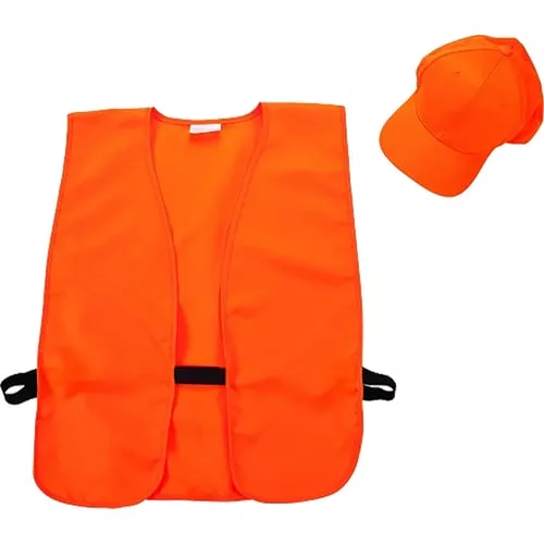 Allen Vest & Hat ComboBlaze Orange