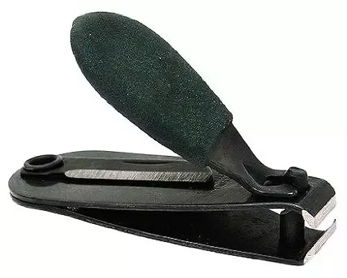 Anglers' Choice Tear Drop Line Clipper Black