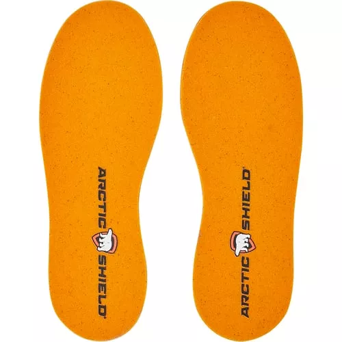 ARCTIC SHIELD RETAIN INSOLES ORANGE TRIM TO FIT CMFRT FOAM!