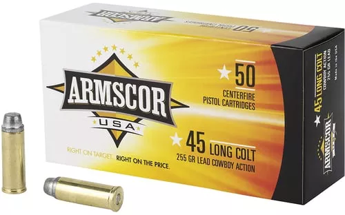 ARMSCOR 45C 255GR LEAD 50/400