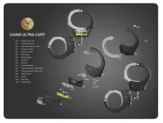 ASP, INC. Instruction Mat, Chain Ultra Cuff
