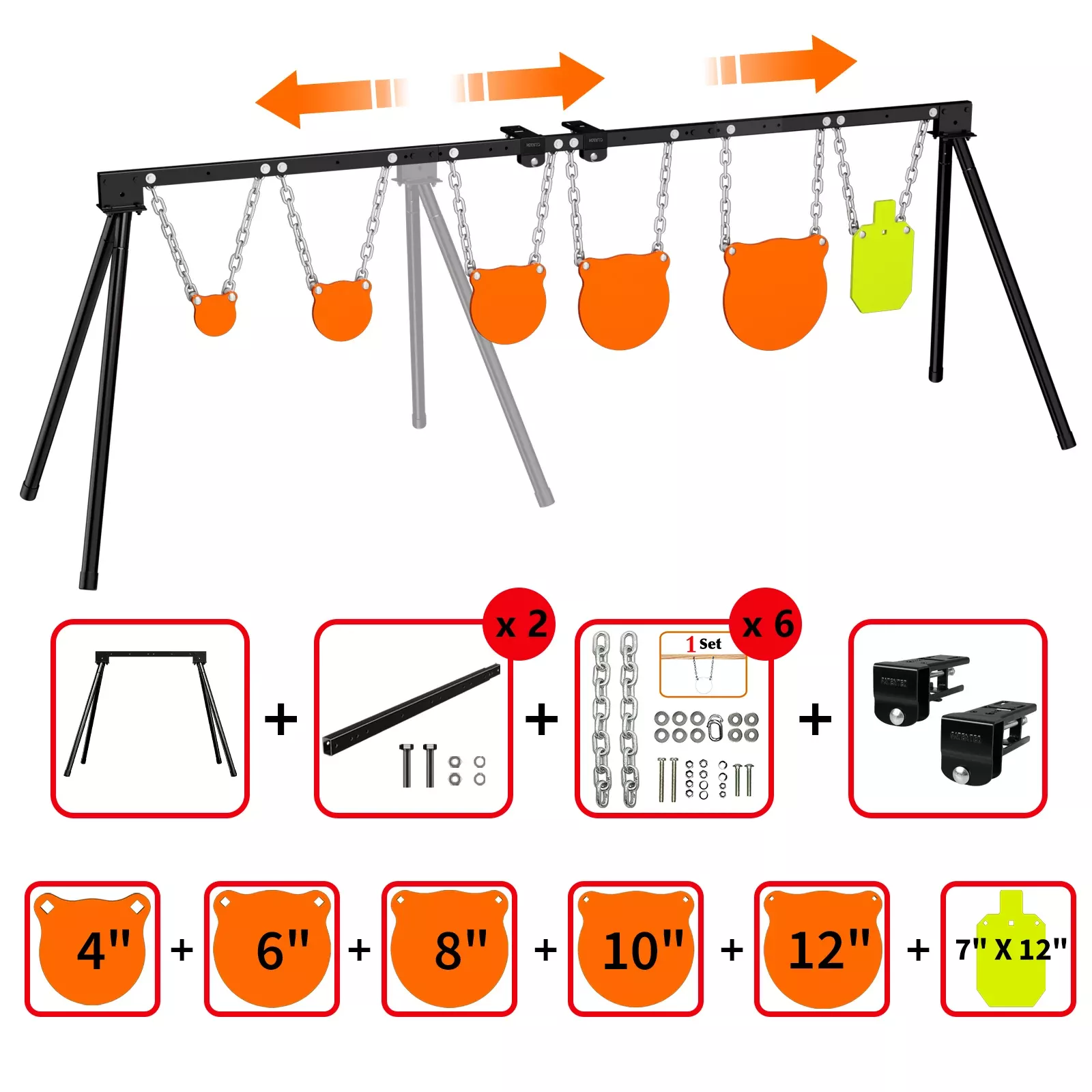 B001 Stand Complete Target System 48