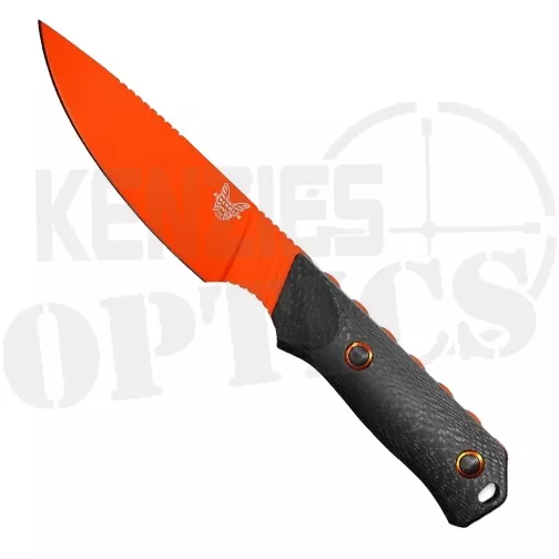 Benchmade 15600OR Raghorn S/E Fixed Blade Knife Black – Orange