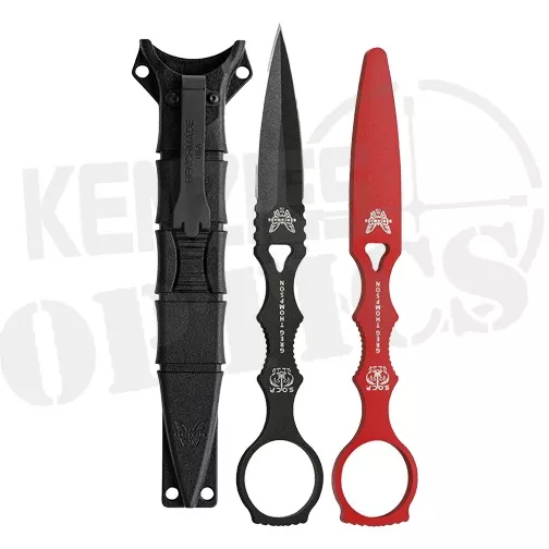 Benchmade 176BK-COMBO SOCP D/E Fixed Blade Knife Combo – Black Sheath