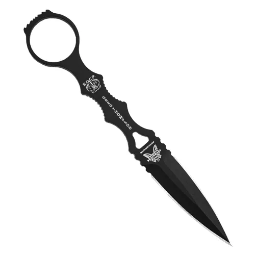 Benchmade 176BK SOCP D/E Fixed Blade Knife – Black Sheath