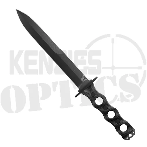 Benchmade 185BK SOCP D/E Fixed Blade Knife Black – Black