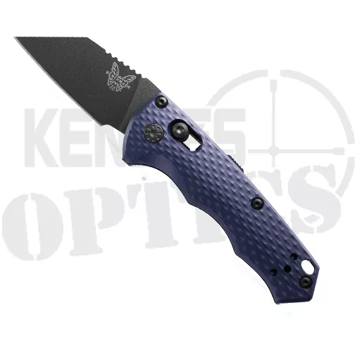 Benchmade 2950BK Partial Immunity AXIS Knife Crater Blue – Black