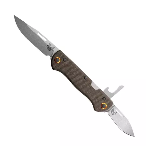 Benchmade 317-1 Weekender S/E Folding Knife Brown Micarta – Satin