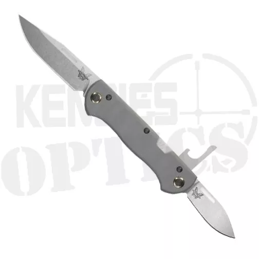 Benchmade 317 Weekender S/E Folding Knife Gray Stonewash – Satin