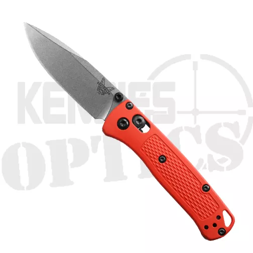 Benchmade 533-04 Mini Bugout S/E Folding Knife Mesa Red – Satin