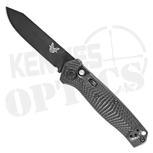 Benchmade 8551BK Mediator Automatic Folding Knife Black – Black