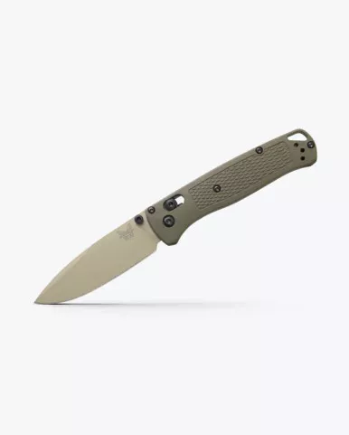 Benchmade Bugout AXIS Folding Knife 3.24" - Dark Olive Grivory