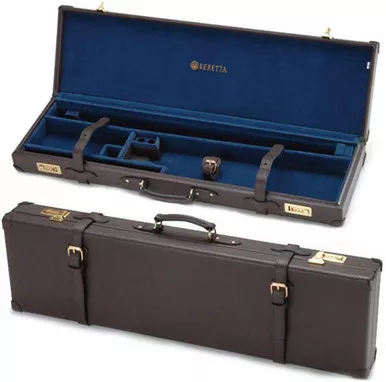 Beretta Leather Shotgun Case Brown