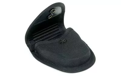 BLACKHAWK! MOLDED CORDURA SINGLE CUFF POUCH BLACK