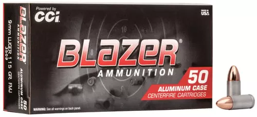 BLAZER 9MM 115GR FMJ 50/1000